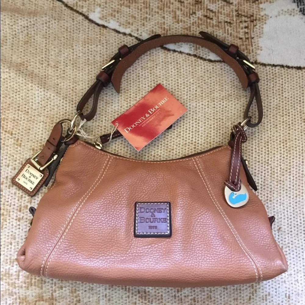 DOONEY AND BOURKE SHOULDER PURSE